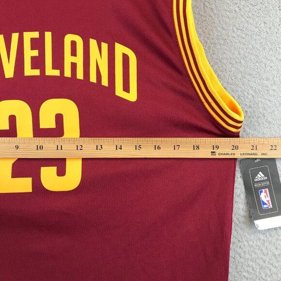 New Cleveland Cavaliers NBA James # 23  Adidas Jersey Large - Picture 8 of 12